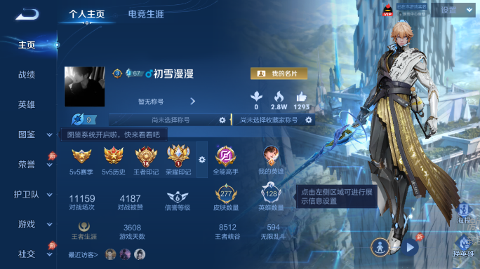 WZQM4551933王者荣耀账号详情图2 WZQM4551933王者荣耀账号详情图2