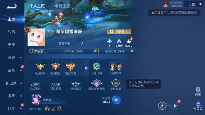 WZQM4554316王者荣耀账号详情图2 WZQM4554316王者荣耀账号详情图2