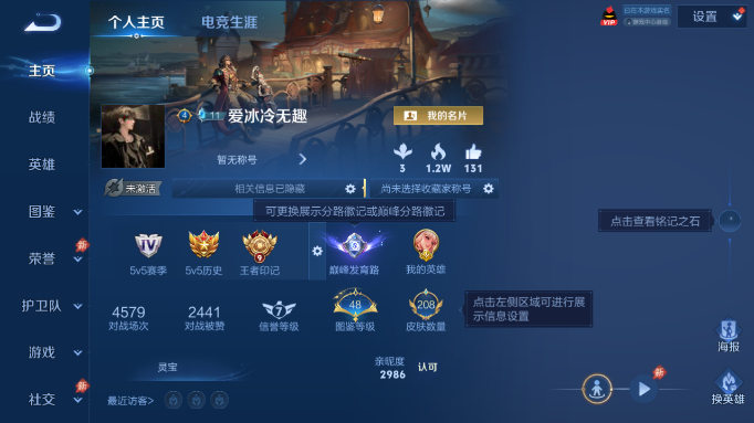 WZQM4554399王者荣耀账号详情图2 WZQM4554399王者荣耀账号详情图2