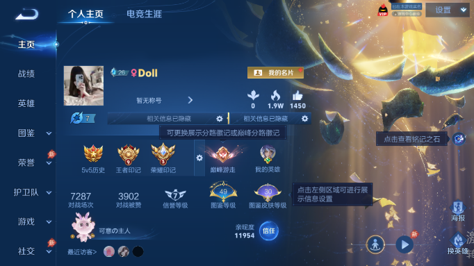 WZQM4554223王者荣耀账号详情图2 WZQM4554223王者荣耀账号详情图2