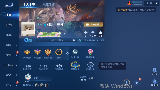 WZQM4556892王者荣耀账号详情图2 WZQM4556892王者荣耀账号详情图2