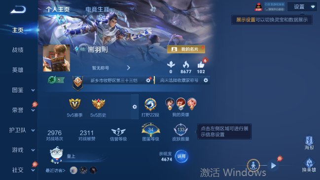 WZQM4558553王者荣耀账号详情图2 WZQM4558553王者荣耀账号详情图2