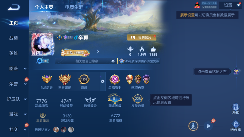 WZQM4558668王者荣耀账号详情图2
