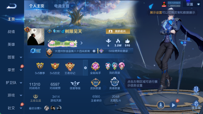 WZQM4563087王者荣耀账号详情图2 WZQM4563087王者荣耀账号详情图2