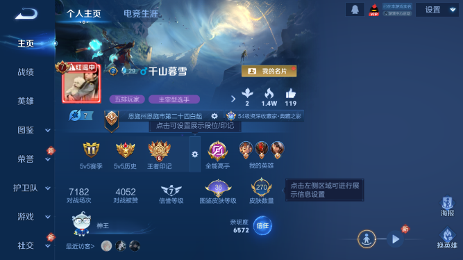 WZQM475211王者荣耀账号详情图2