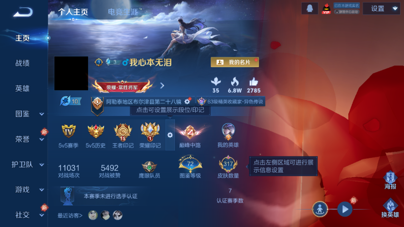 WZQM461262王者荣耀账号详情图2