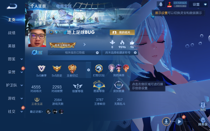 WZQM3375433王者荣耀账号详情图2