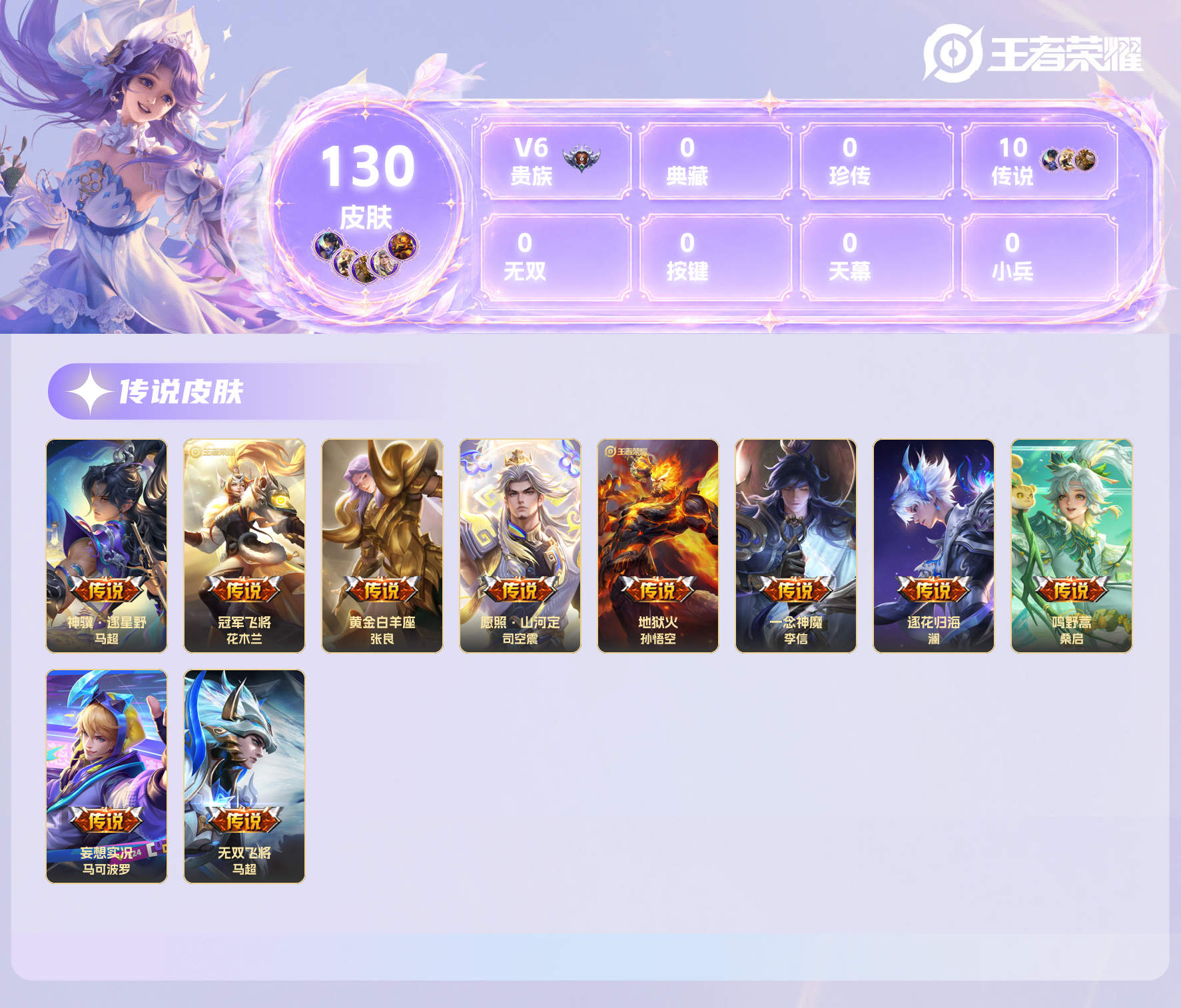 WZQM4594129王者荣耀账号详情图15 WZQM4594129王者荣耀账号详情图15