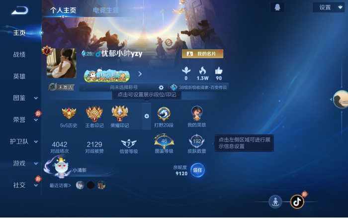 WZQM475176王者荣耀账号详情图2