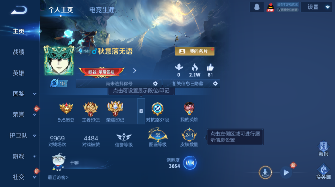 WZQM478199王者荣耀账号详情图2 WZQM478199王者荣耀账号详情图2