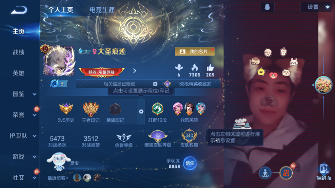 WZQM480911王者荣耀账号详情图2