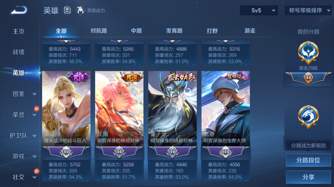 WZQM498053王者荣耀账号详情图6