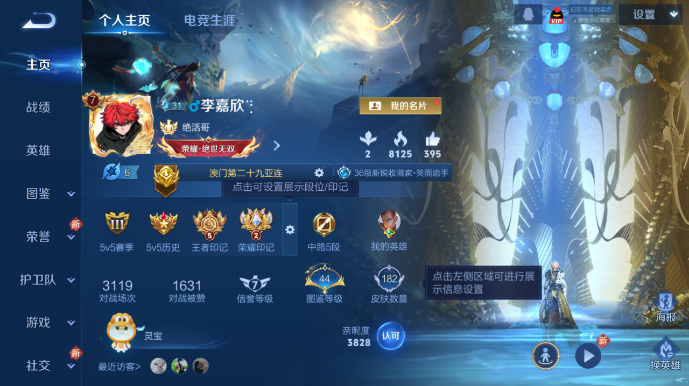 WZQM480923王者荣耀账号详情图2 WZQM480923王者荣耀账号详情图2