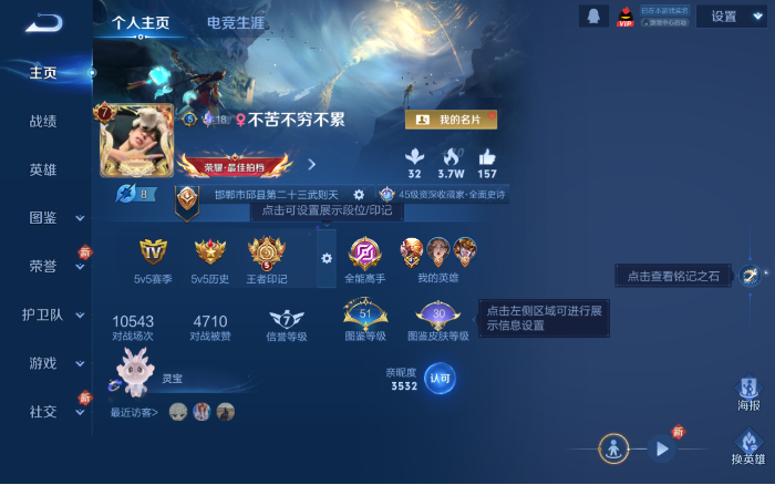 WZQM480849王者荣耀账号详情图2