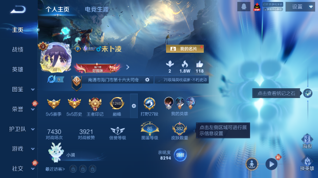 WZQM484253王者荣耀账号详情图2