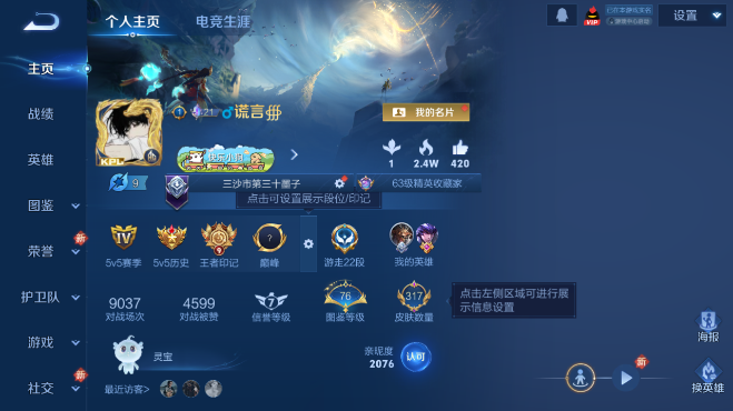 WZQM497654王者荣耀账号详情图2