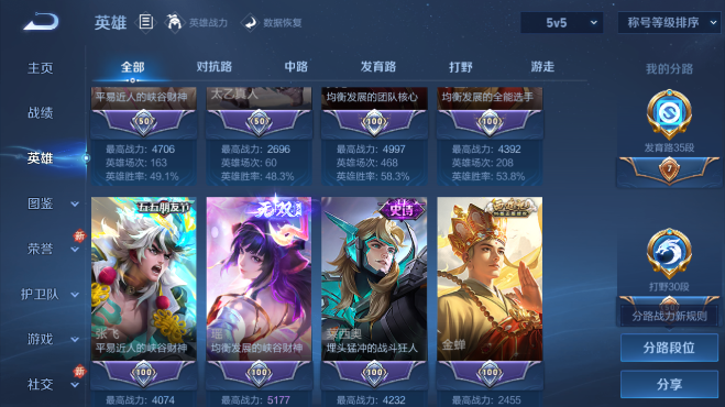 WZQM4104098王者荣耀账号详情图14