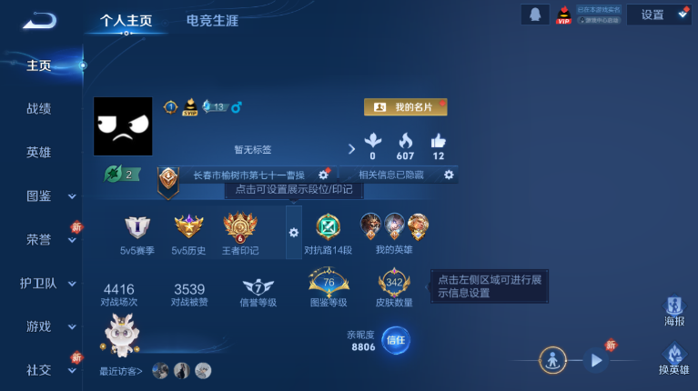 WZQM4116513王者荣耀账号详情图2