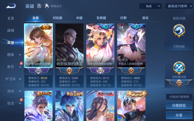 WZQM4128000王者荣耀账号详情图3