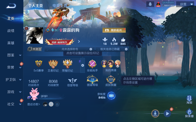 WZQM4138097王者荣耀账号详情图2