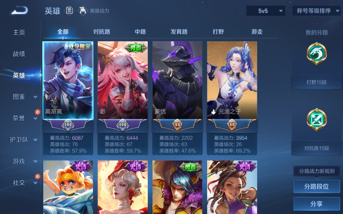 WZQM4147014王者荣耀账号详情图6