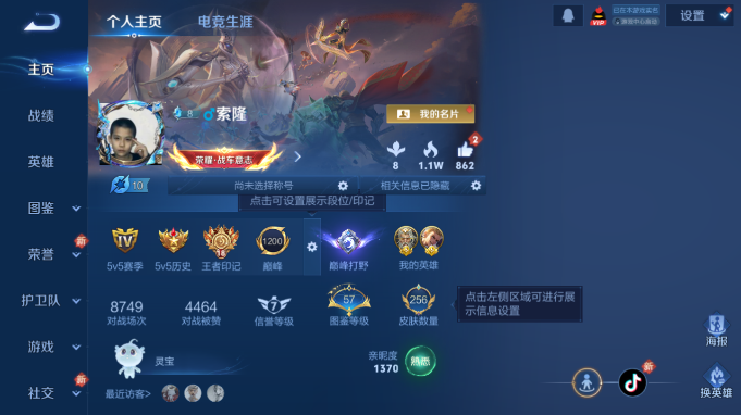 WZQM4184713王者荣耀账号详情图2