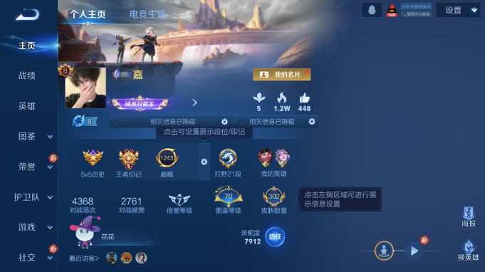 WZQM4184738王者荣耀账号详情图2 WZQM4184738王者荣耀账号详情图2