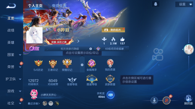 WZQM4184753王者荣耀账号详情图2