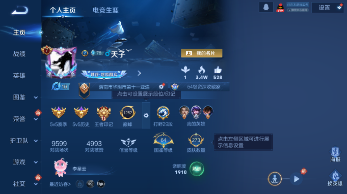 WZQM4184838王者荣耀账号详情图2