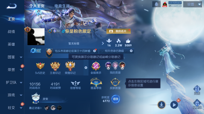 WZQM4190743王者荣耀账号详情图2