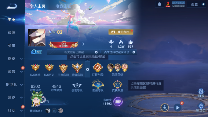 WZQM4190678王者荣耀账号详情图2