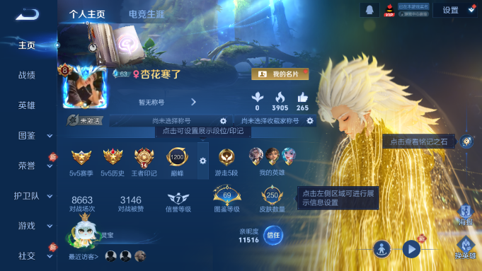 WZQM4190609王者荣耀账号详情图2 WZQM4190609王者荣耀账号详情图2