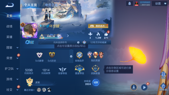 WZQM4190571王者荣耀账号详情图2