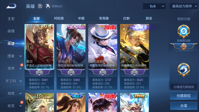 WZQM4193196王者荣耀账号详情图10