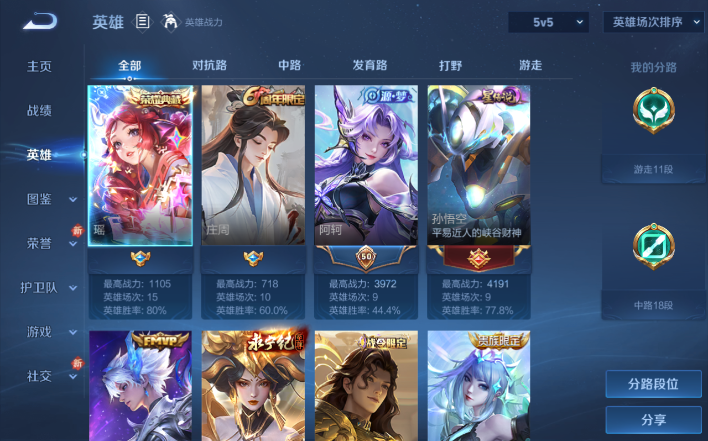 WZQM4212514王者荣耀账号详情图7