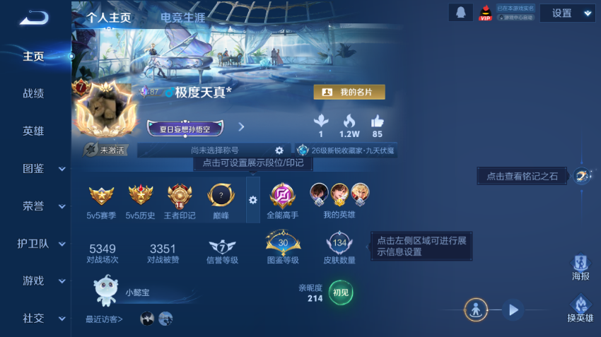 WZQM4197917王者荣耀账号详情图2