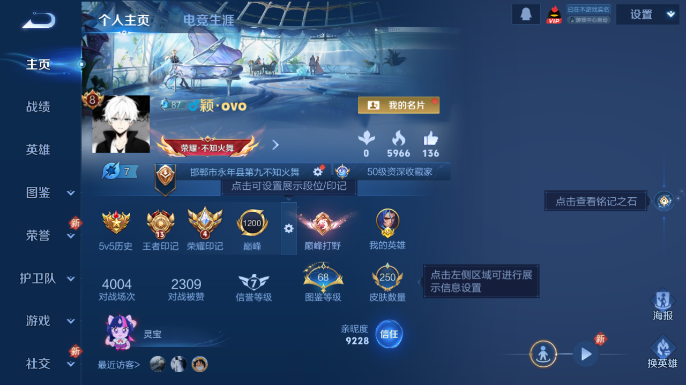 WZQM4197905王者荣耀账号详情图2