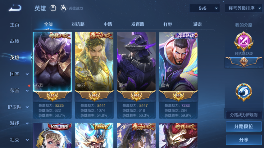 WZQM4197911王者荣耀账号详情图5