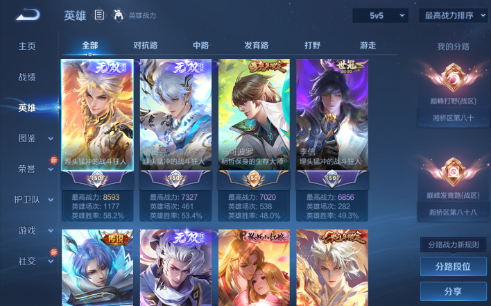 WZQM4199988王者荣耀账号详情图5