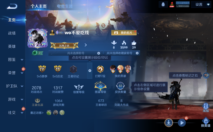 WZQM4199987王者荣耀账号详情图2