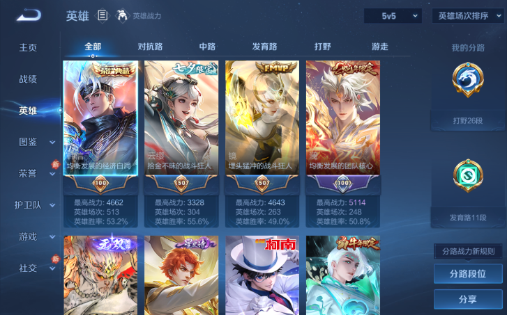 WZQM4198080王者荣耀账号详情图6 WZQM4198080王者荣耀账号详情图6