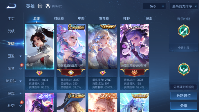 WZQM4206993王者荣耀账号详情图9