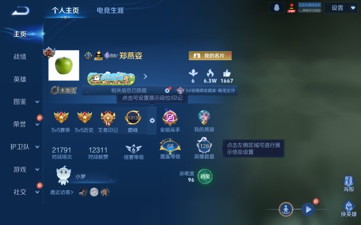 WZQM4210557王者荣耀账号详情图2 WZQM4210557王者荣耀账号详情图2