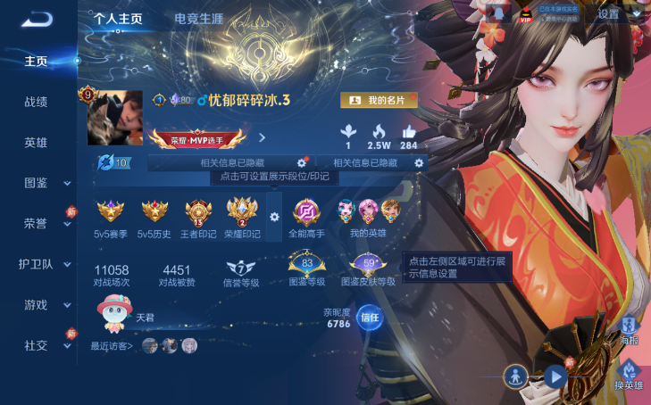 WZQM4210742王者荣耀账号详情图2 WZQM4210742王者荣耀账号详情图2