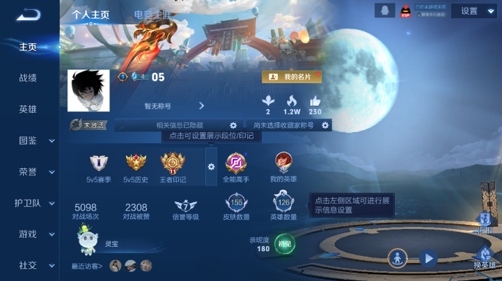 WZQM4212454王者荣耀账号详情图2