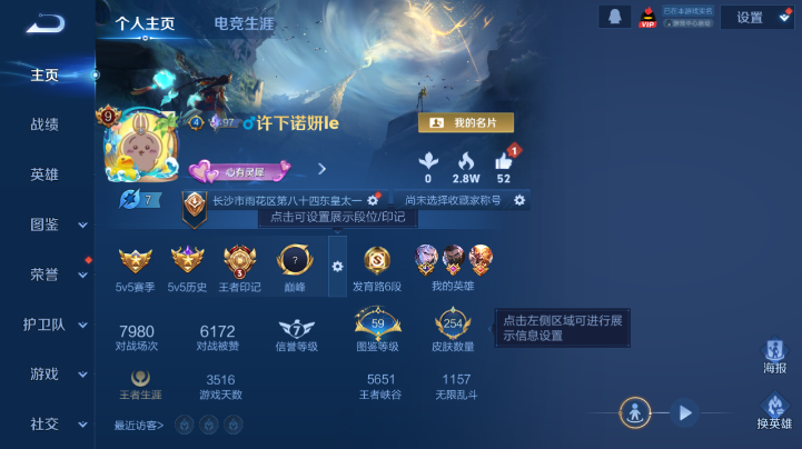 WZQM4212427王者荣耀账号详情图2