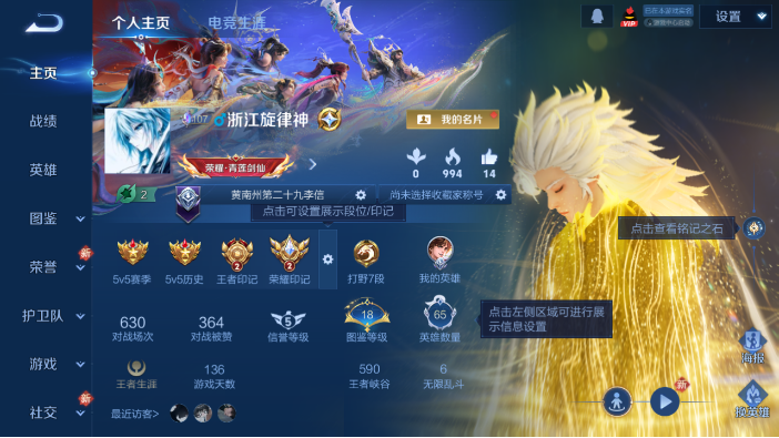 WZQM4214291王者荣耀账号详情图2