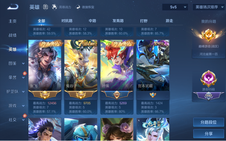 WZQM4216498王者荣耀账号详情图11