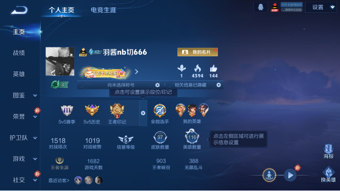 WZQM4217808王者荣耀账号详情图2