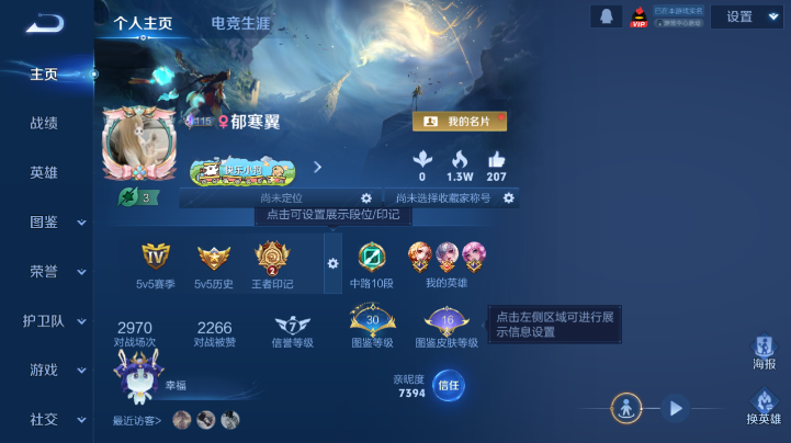 WZQM4219221王者荣耀账号详情图2